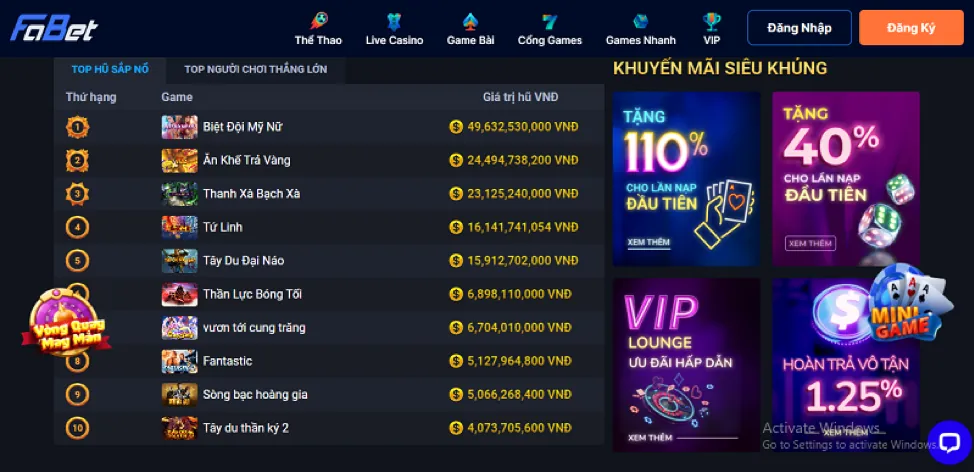 Cách tham gia VIP 7up99 casino